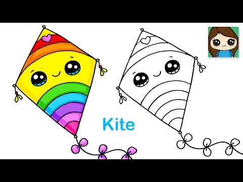 How to Draw a Kite 🪁