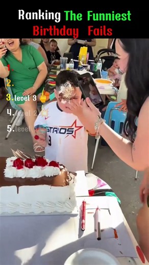 Ranking The Funniest Birthday Fails🧁🥶