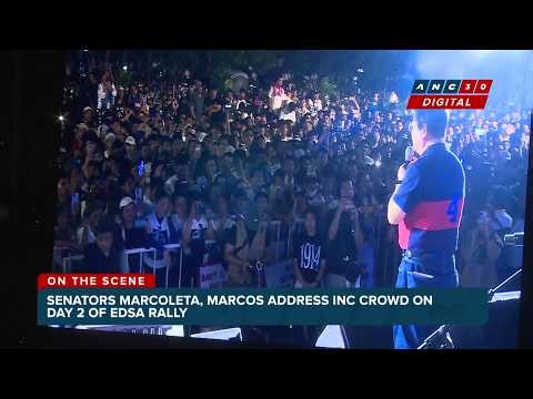 'Bawal ang bend the law': Marcoleta takes swipe at Erwin Tulfo, Ombudsman Remulla at INC rally |ANC