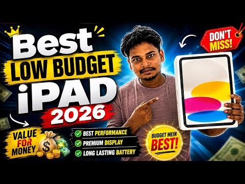 Best Low Budget iPad 2026 🔥 Value for Money iPad! Full Review & Buying Guide | Don’t Miss