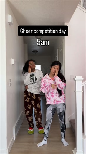 Yuri’s cheer competition as a junior high school cheerleader! ❤️ Competition day for cheer mom means waking up early together with your cheerleader in the morning, helping with her hair and makeup, driving her to the gym for the warmup in time. Yuri and I are such a dream team. #cheerleader #cheercompetition #cheercomp #utahmom #cheermom | Yuri Milele