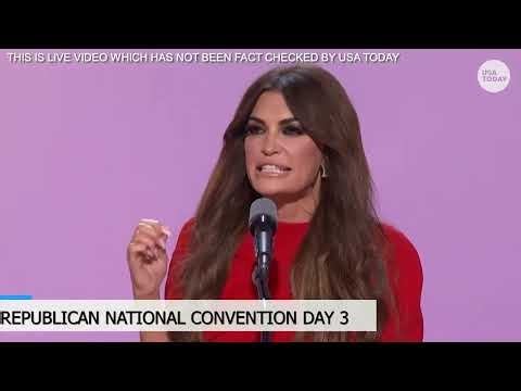 Recalling Guilfoyle's speech at 2024 RNC that praised Trump's 'vision of American greatness'