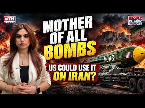 What's US' 10-Tonne Monster 'Mother of All Bombs' That Trump Threatened To Use On Iran? Why Named So