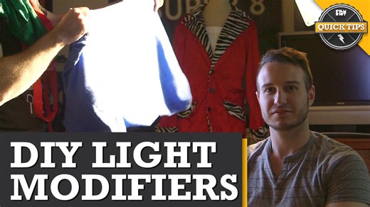 Quick tips: DIY light modifiers!
