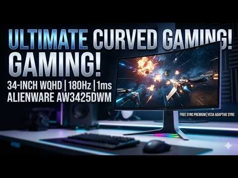 Alienware AW3425DWM Review: Best 180Hz Ultrawide?