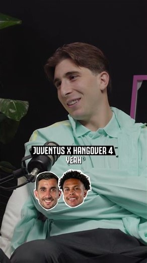 JUVENTUS x HANGOVER 🤣​🤣​🤣​🤣​ #podcast #juventus #football