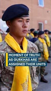 Moment of truth for new Gurkha recruits