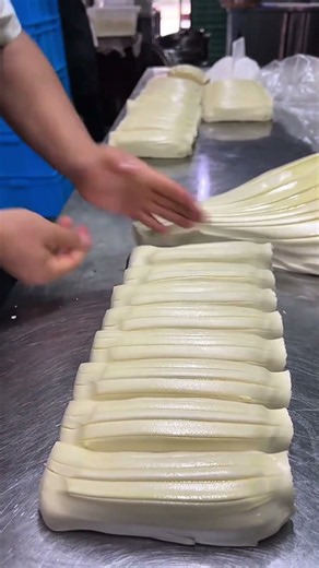 Incredible Mozzarella String Cheese Pulling and Process! Perfect Dairy Manufacturing Technique