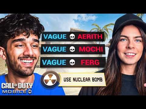 1 PRO VS 5 GIRLS IN COD MOBILE...