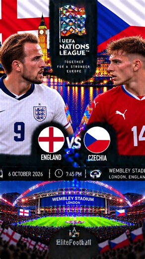 🏴🔥 ENGLAND vs CZECHIA 🇨🇿⚽