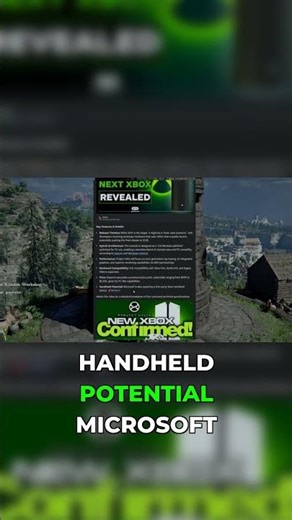 Xbox Handheld?! Microsoft's New Portable Console! 📱