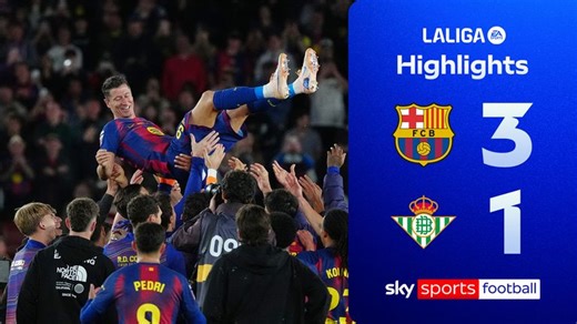Barcelona 3-1 Real Betis | La Liga Highlights