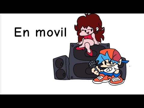 Jugando fnf en tablet