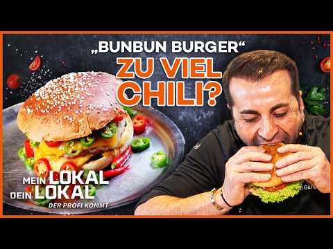 "Muss halt brennen!" Ist dieser Burger ZU SCHARF? |GANZE FOLGE| Mein Lokal, Dein Lokal