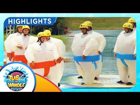 Team Fantastic Four extends their lead in Sumo Splashdown | Tubig to Handle