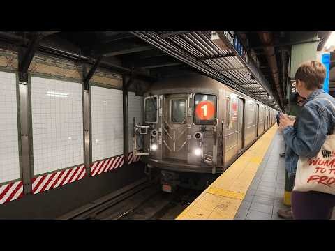 NYC Subway Ride from Astoria to Upper West Side | N Train & 1 Train