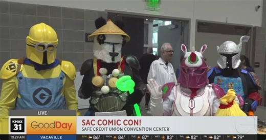 Cosplay with the family and have fun at Sac Comic Con 2026!