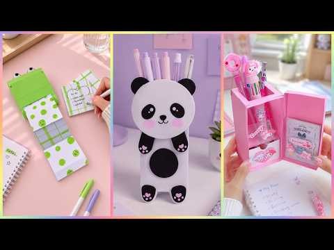 12 DIY - BACK TO SCHOOL ✏️- STOP Using BORING School Supplies! DIY CUTE Stationery ✨