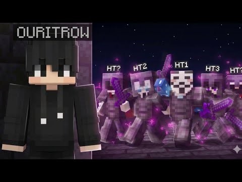 FIGHTING TIER PLAYERS IN THE NETHERITE POT // MINECRAFT PVP //