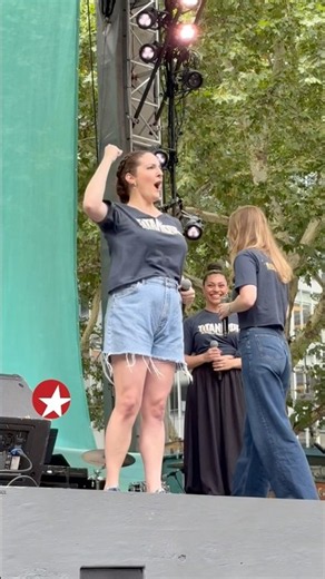 TITANÍQUE sings “To Love You More” at Broadway in Bryant Park 2026