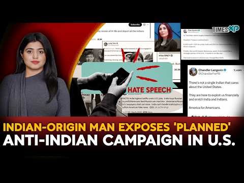 Indian-Origin Man Exposes Planned Anti-Indian Campaign In US | Indians In U.S.| Driti Atri Explains