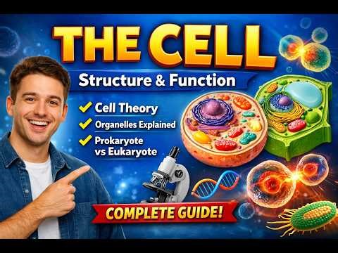Cell Structure & Function Explained in 50 Minutes 🧬 Complete Biology Guide