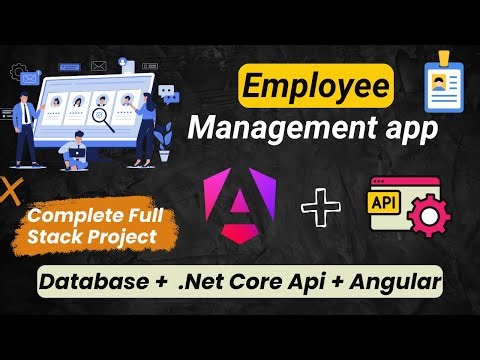Build a Full-Stack Employee Management App 🚀 | SQL Db + .NET Core API + Angular Complete Project