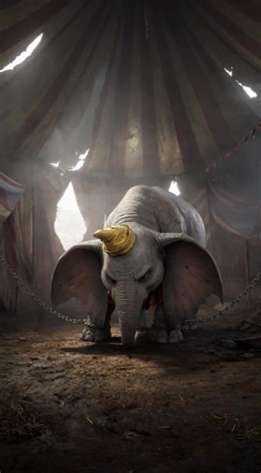 Dumbo sitting locked away, battling depression while the world forgets about him. But what Dumbo doesn’t realize is his best friend Timothy is still on the scene, trying to save him before the pain turns him into a full monster. 🐘🐭💔 #Dumbo #Disney #DisneyMovies #Animation #Dumbo2Point0