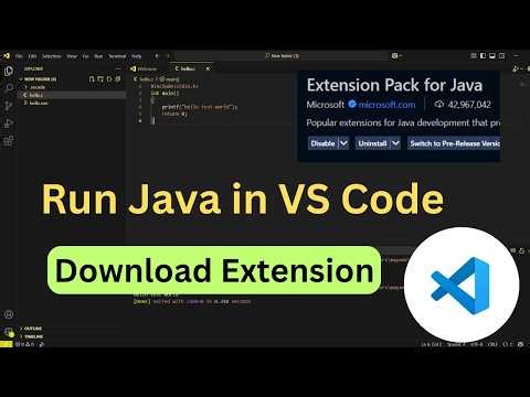 Run Java Program in a Single click | Run Java Program in VS Code | VS Code | Java Program