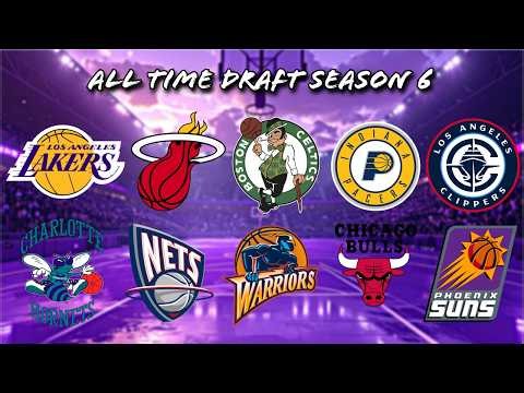 NBA 2K24 All Time Draft Season 6 (PKP EDITION) DAY 17