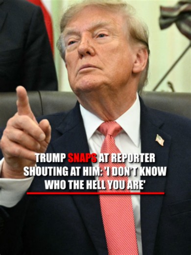"I don't know who the hell you are, but you better be careful." Presid... | caroline news reporter