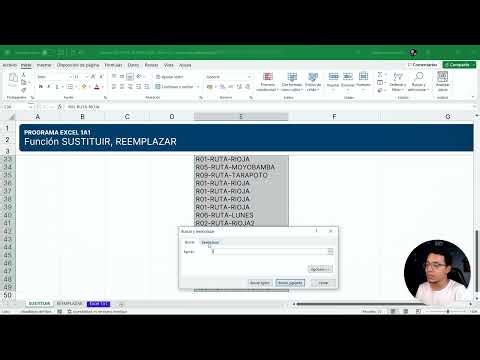 54 | Funciones SUSTITUIR vs REEMPLAZAR en Excel: diferencias clave - 👑Curso Premium 2026