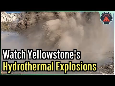 Watch Yellowstone's Hydrothermal Explosions Occur