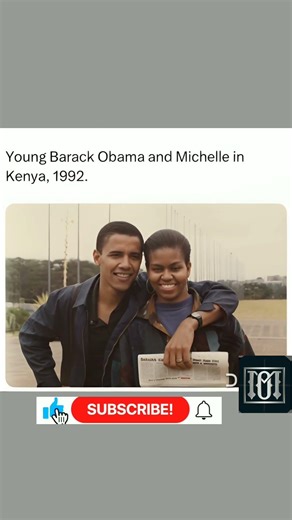 The Roots of a Legacy: Barack and Michelle Obama in Kenya, 1992 #subscribe #shorts