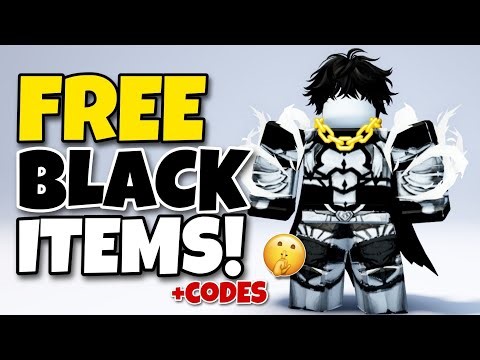 HURRY! GET 30+ FREE BLACK ITEMS ON ROBLOX & PROMO CODES (2026) 🔥