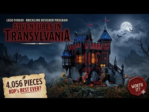 Is This the Best BrickLink Designer Set Ever Made? - LEGO Adventures in Transylvania Review