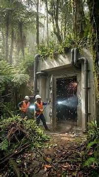 Hidden Jungle Bunker Restoration Abandoned Bunker Transformed Into High Tech Survival Base