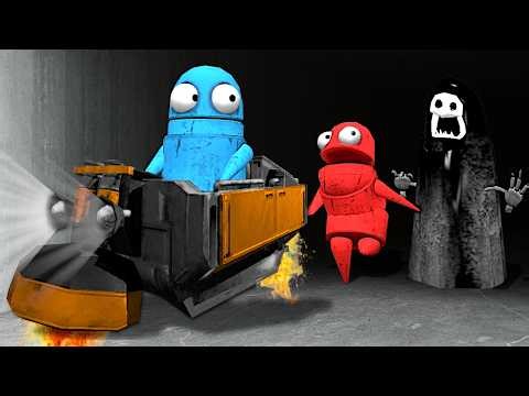 I Found VEHICLES in REPO to Escape Monsters!