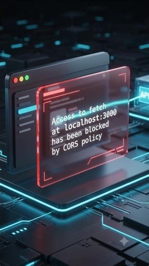 What is CORS? Explained in 10 Seconds 🚀 | Cross-Origin Resource Sharing Simplified #dotnet #reactjs