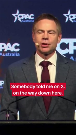 "When exactly is e-Safety Commissioner Julie Inman-Grant returning to America?" - Michael Shellenberger 👏 In his CPAC NatCon 2026 speech, Michael Shellenberger agreed that "an American has no… | CPAC Australia