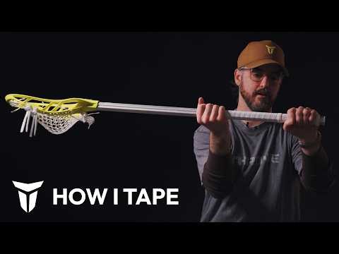 How I Tape My Lacrosse Stick (Step-by-Step) | THRONE
