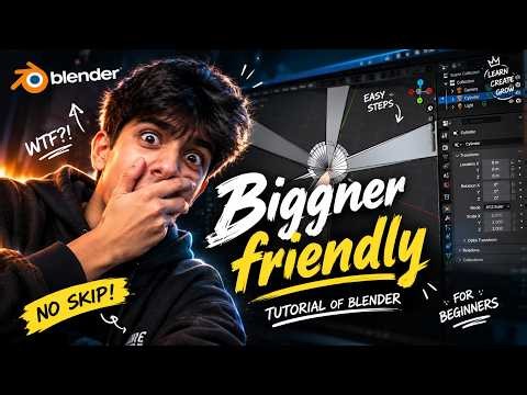 NEW TO BLENDER? START HERE! 🧊🔥