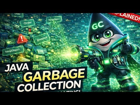 Garbage Collection in Java Explained in 60 Seconds 🤖 | Mark & Sweep Animation