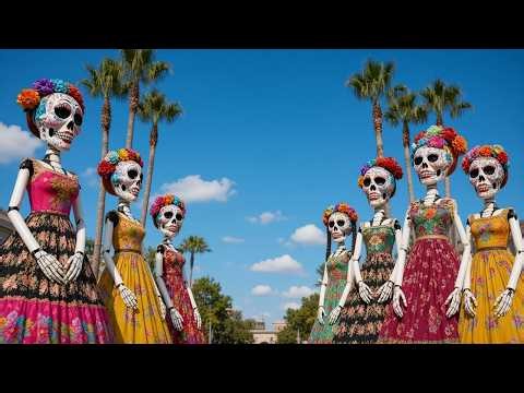LIVE LOS ANGELES - HOLLYWOOD FOREVER DIA DE LOS MUERTES WALK - LIVE LA CAM 2 