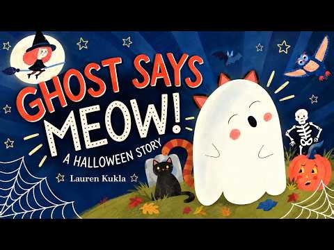 Ghost Says Meow! A Halloween Story | Animated Book | Halloween Read Aloud