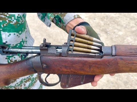 WWII Rifle FULL MAG Test😱🔥 – Insane Power!
