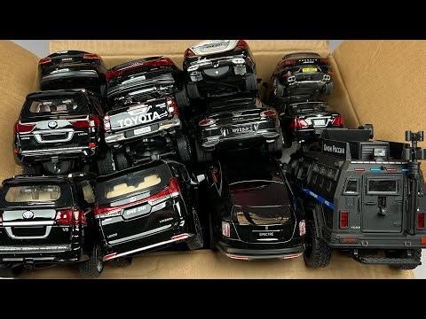 BOX FULL OF Diecast Cars - Toyota, Hilux, Bentley, Tesla, Rolls Royce, Audi, Land Cruiser
