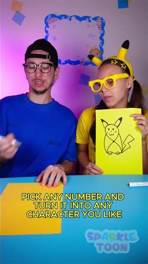 Create AMAZING Art with Just a Few Lines! 🎨😁 🌈 #KidsVideo #KidsArt