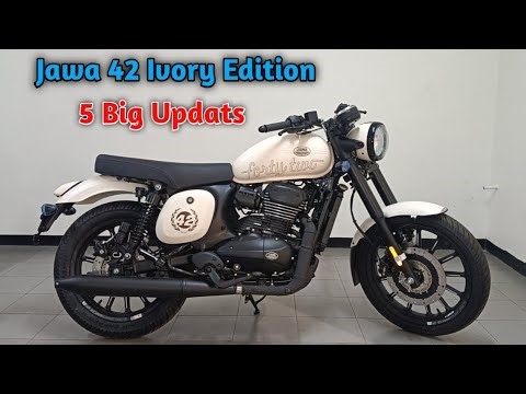 Relaunched 2026🔥Jawa 42 Ivory Edition model | new price, Mileage, Features, & More Review