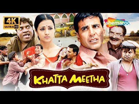 Akshay Kumar, Rajpal Yadav & Johnny Lever की धमाकेदार Comedy 💣😂 | Khatta Meetha | Full Movie in 4K